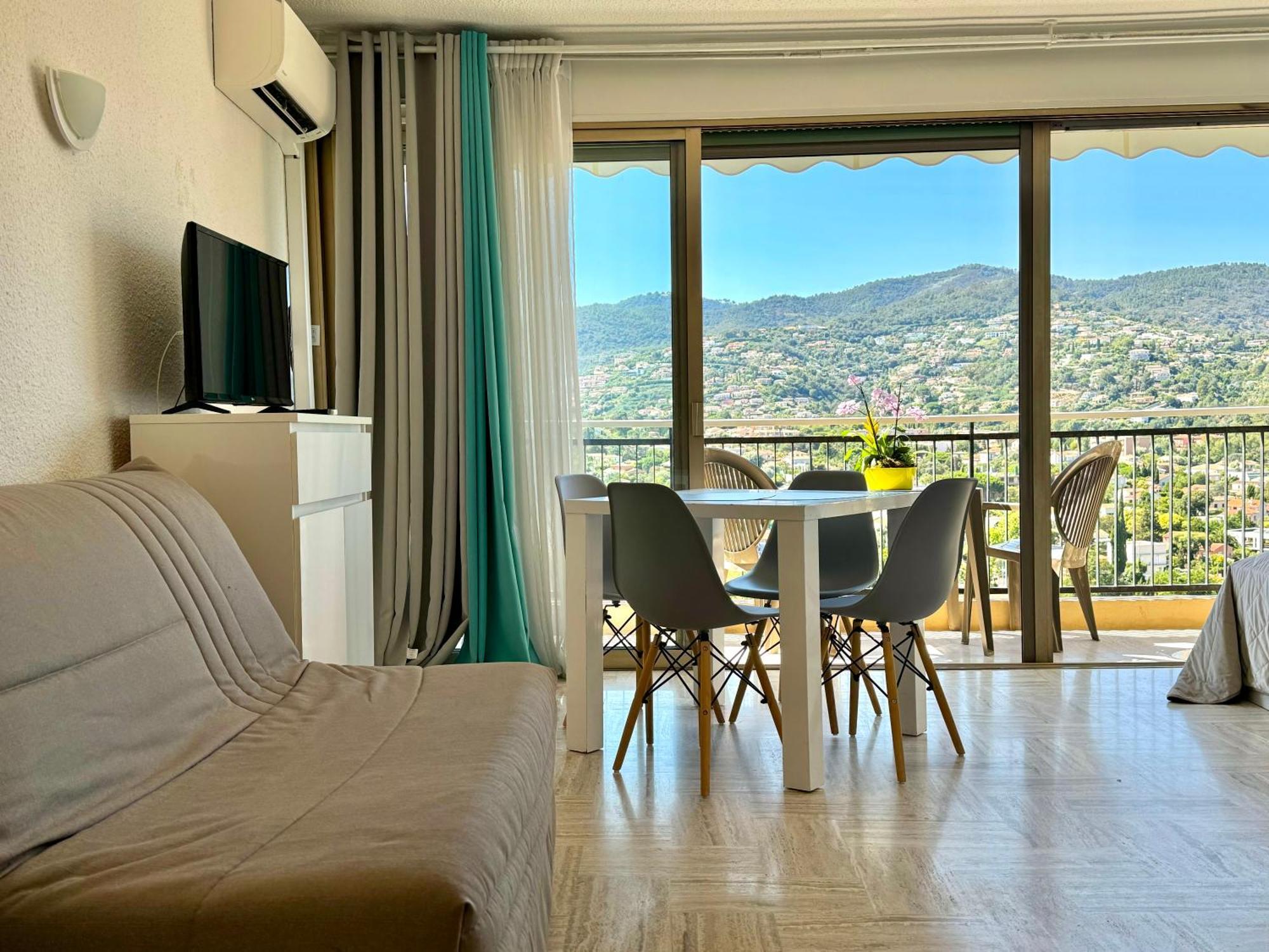My Resid Appart Cannes Vue Marina Et Vue Montagne Mandelieu-La Napoule Exterior photo